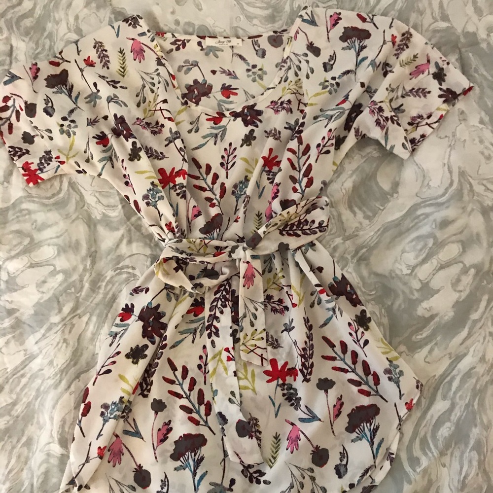 Jessy B Floral Smock Tunic